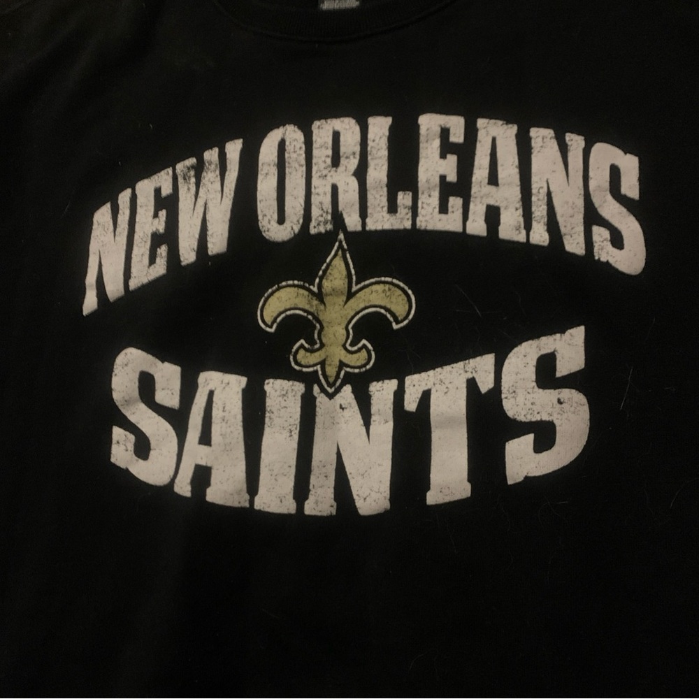 New Orleans Saints Black T-Shirt